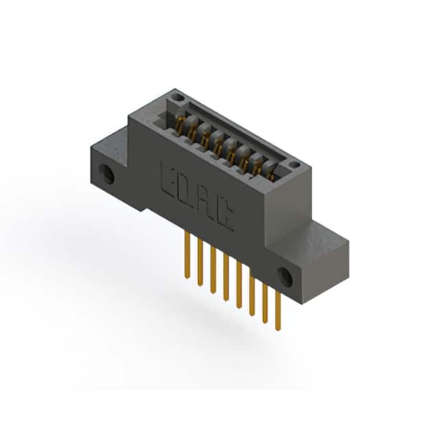 395-008-540-112 CONN EDGE SINGLE FML 8POS 0.100