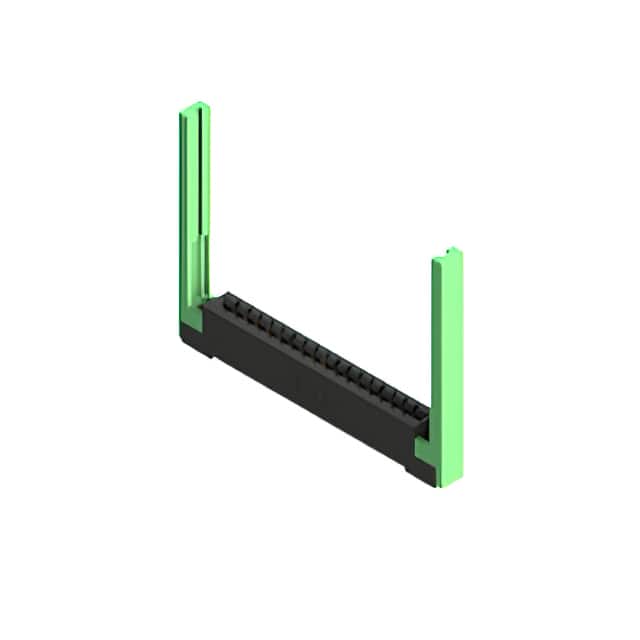387-017-542-168 CONN EDGE SGL FMALE 17POS 0.156