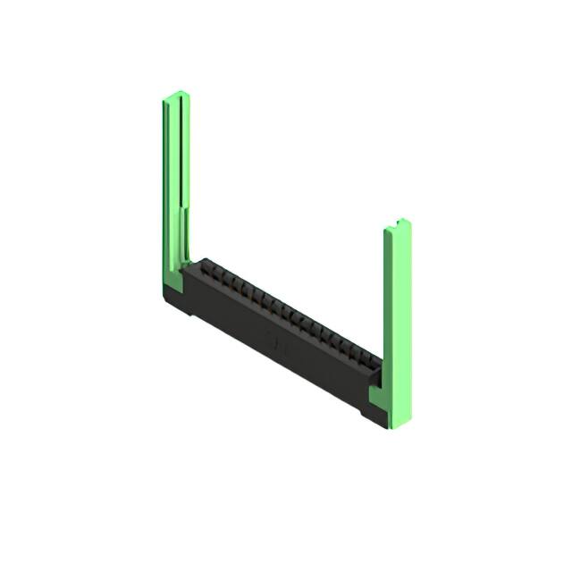 387-017-541-168 CONN EDGE SGL FMALE 17POS 0.156