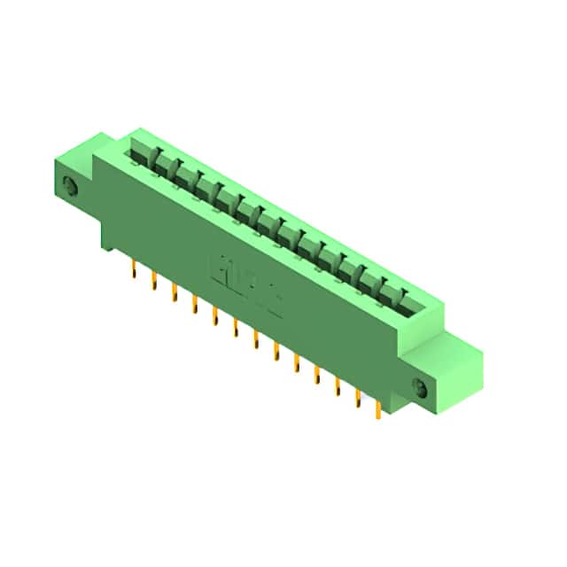 337-013-558-612 CONN EDGE SGL FMALE 13POS 0.156