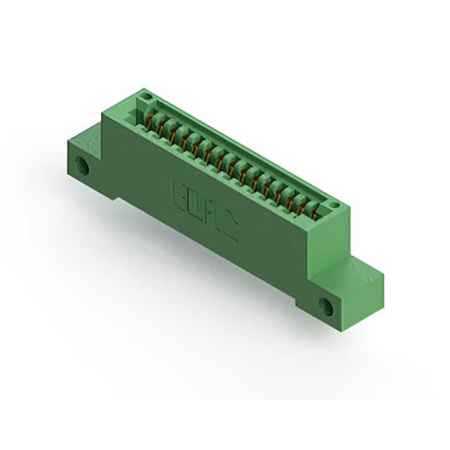 345-015-523-112 CONN EDGE SINGLE FML 15POS 0.100