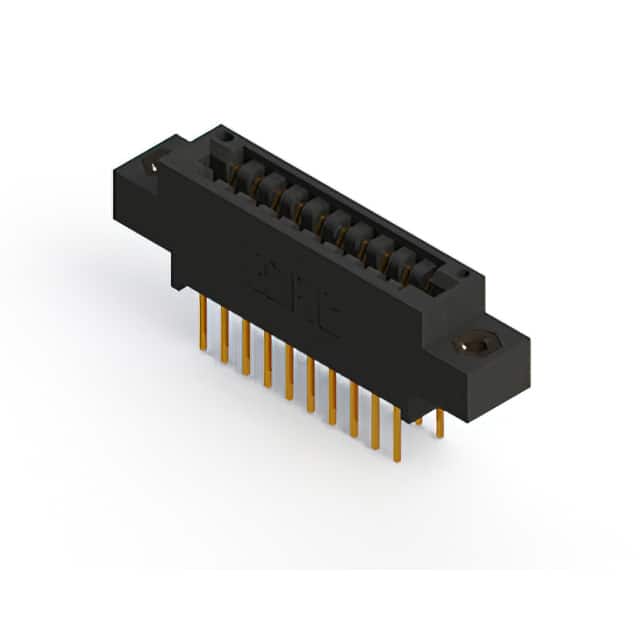 396-020-522-808 CONN EDGE DUAL FMALE 20POS 0.125