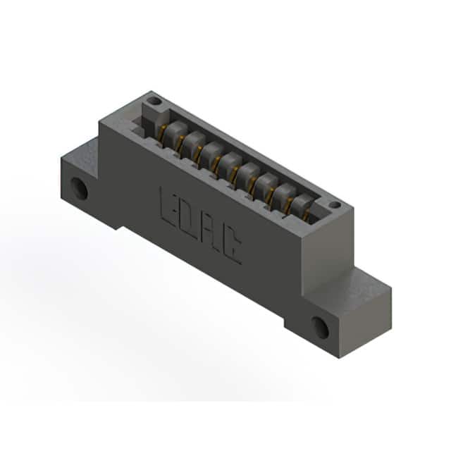 396-009-521-112 CONN EDGE SGL FMALE 9POS 0.125