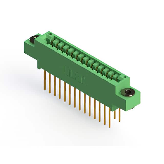 346-028-522-803 CONN EDGE DUAL FMALE 28POS 0.125