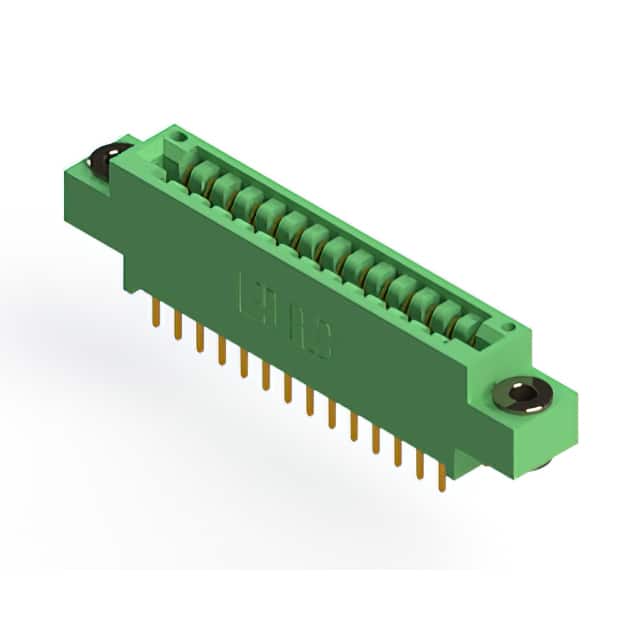 346-028-521-803 CONN EDGE DUAL FMALE 28POS 0.125