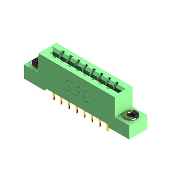 337-008-558-103 CONN EDGE SGL FMALE 8POS 0.156