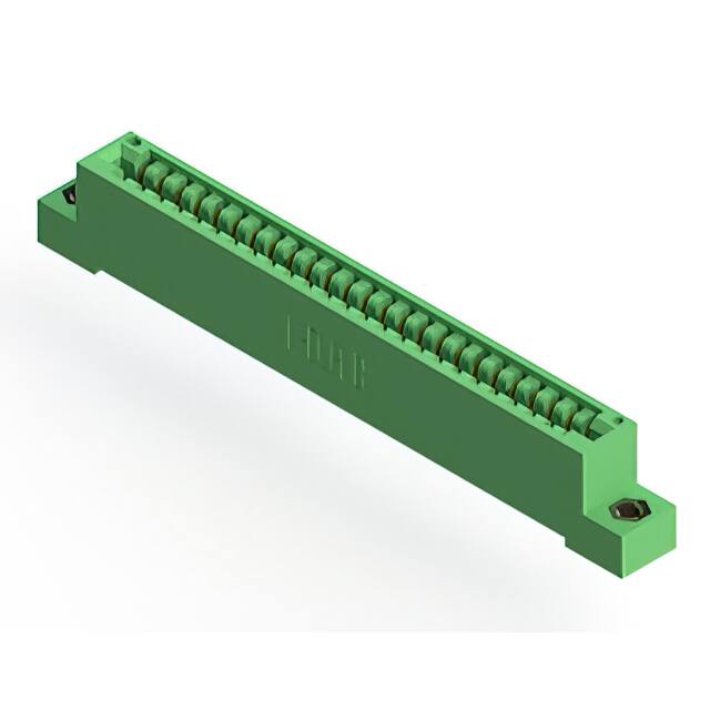 346-025-521-107 CONN EDGE SGL FMALE 25POS 0.125