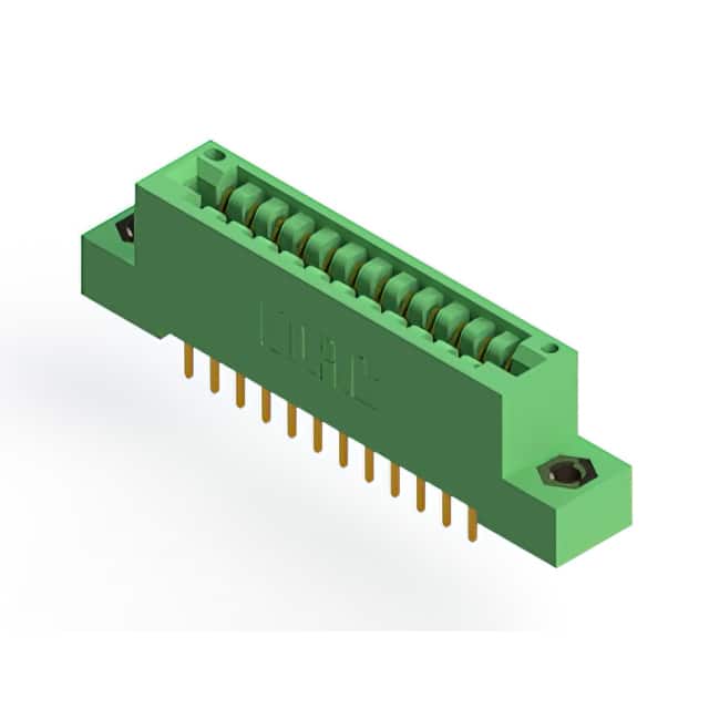 346-024-521-207 CONN EDGE DUAL FMALE 24POS 0.125