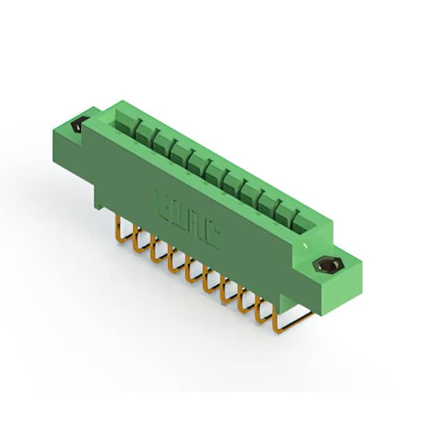 333-010-558-607 CONN EDGE SGL FMALE 10POS 0.156