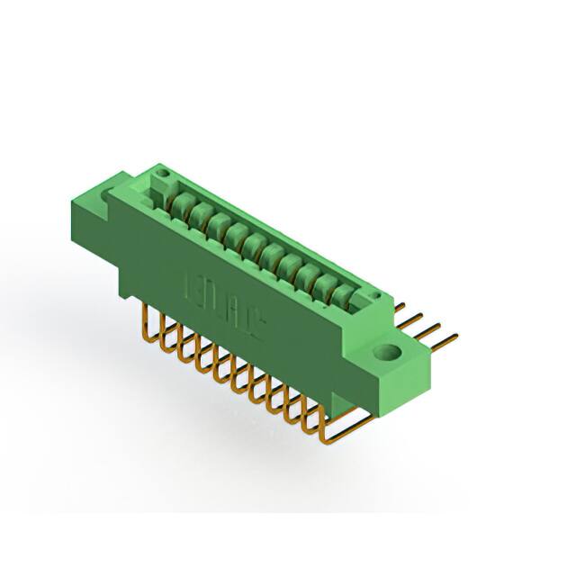 346-022-558-804 CONN EDGE DUAL FMALE 22POS 0.125