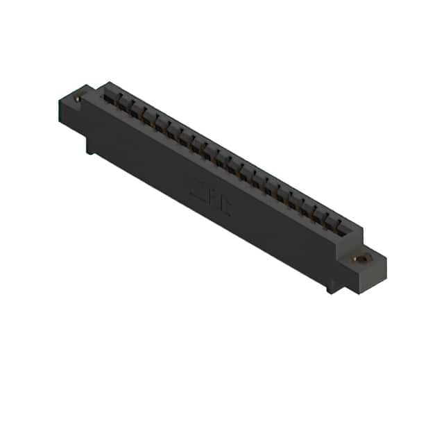 387-019-544-607 CONN EDGE SGL FMALE 19POS 0.156