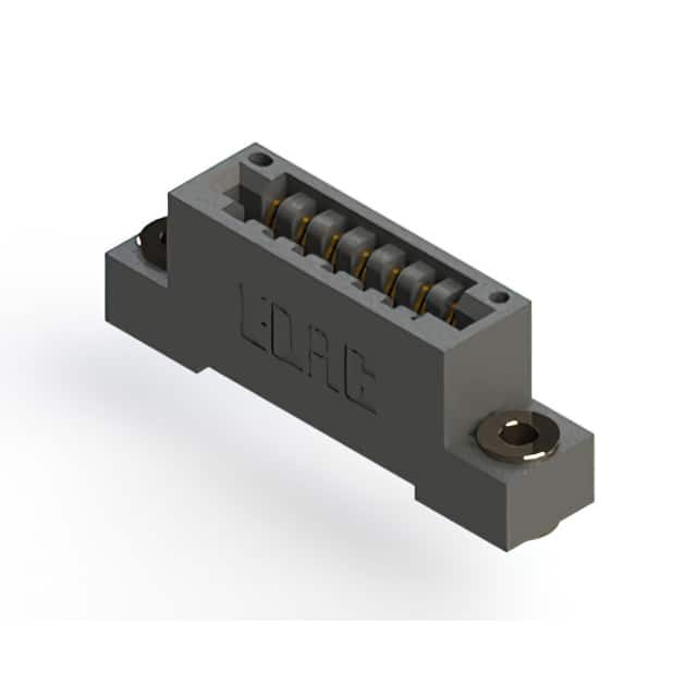 396-007-521-103 CONN EDGE SGL FMALE 7POS 0.125