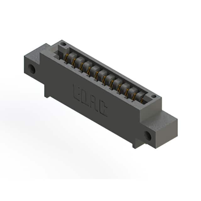 396-011-521-612 CONN EDGE SGL FMALE 11POS 0.125