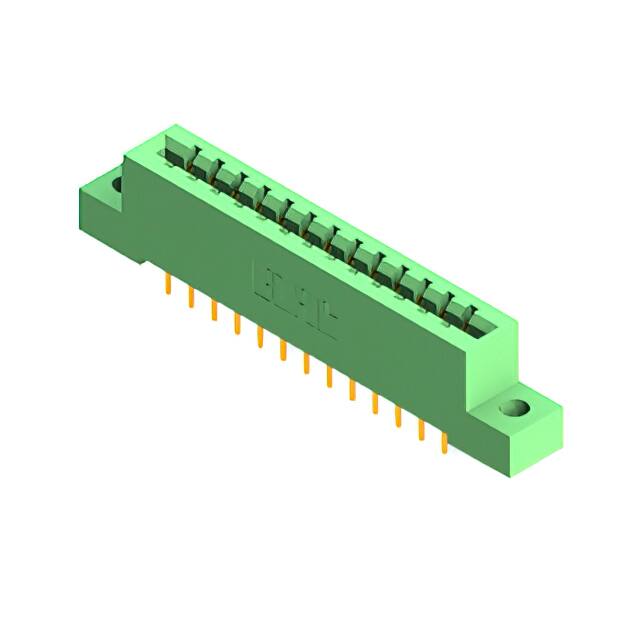 337-026-523-204 CONN EDGE DUAL FMALE 26POS 0.156