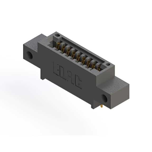 395-009-520-612 CONN EDGE SINGLE FML 9POS 0.100