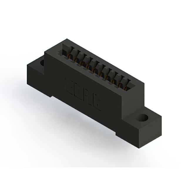392-010-521-104 CONN EDGE SINGLE FML 10POS 0.100