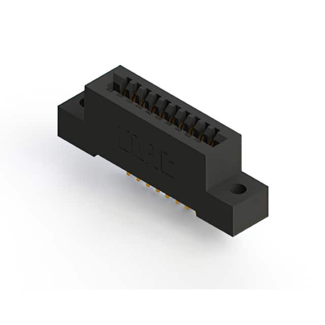 392-010-523-102 CONN EDGE SINGLE FML 10POS 0.100