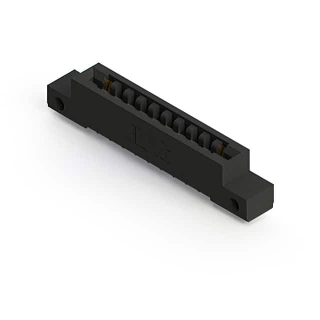 357-010-547-112 CONN EDGE SGL FMALE 10POS 0.156