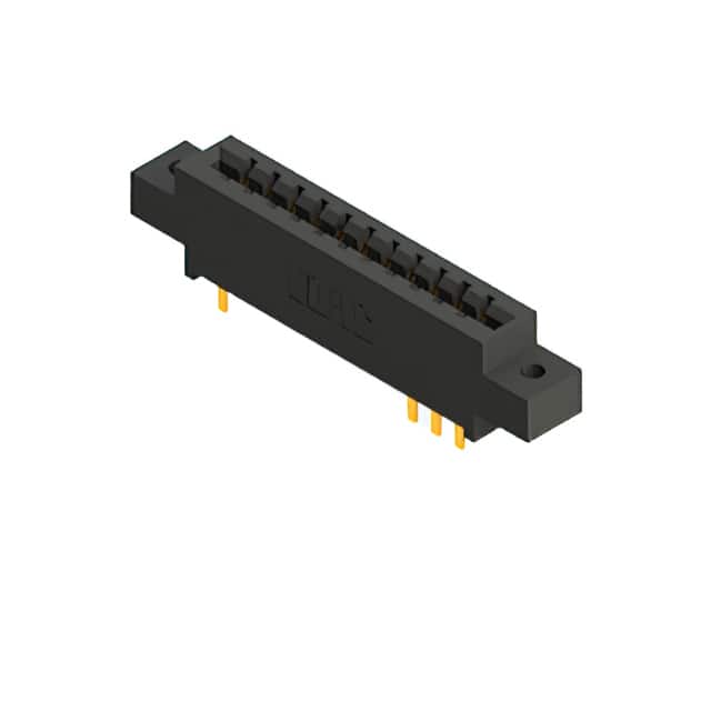 387-022-544-802 CONN EDGE DUAL FMALE 22POS 0.156