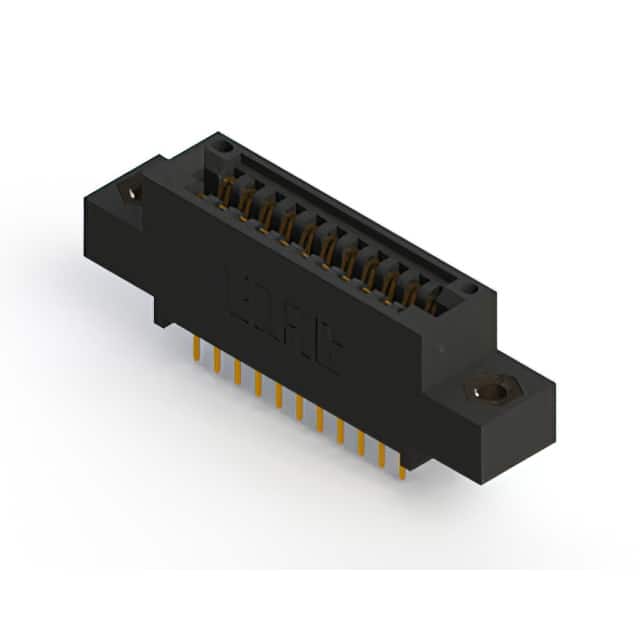 395-022-525-507 CONN EDGE DUAL FMALE 22POS 0.100