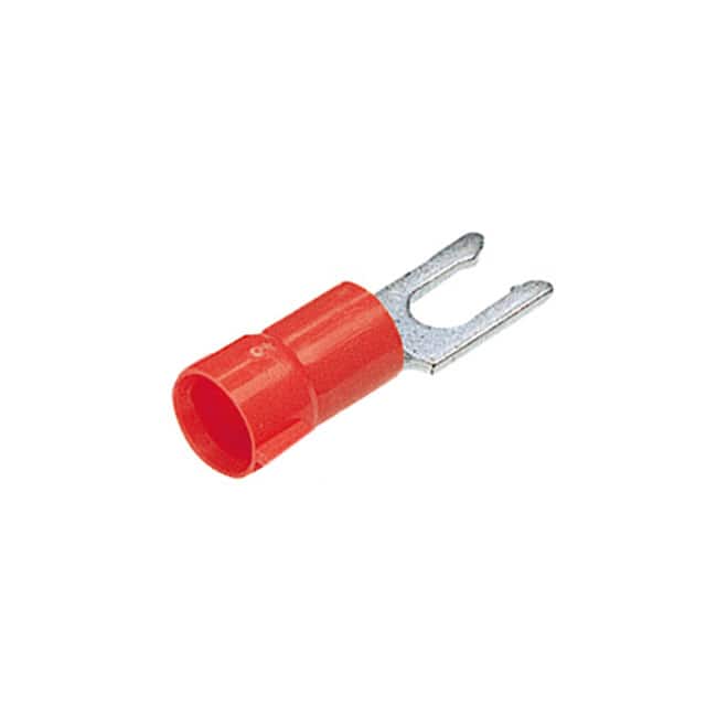 PV18-6LFB-3K CONN SPADE TERM 18-22AWG #6 RED