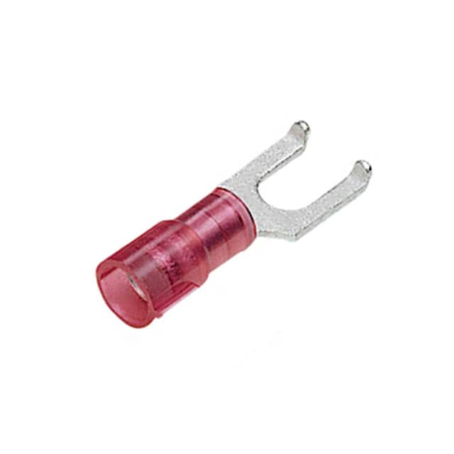 PNF18-8FF-3K CONN SPADE TERM 18-22AWG #8 RED