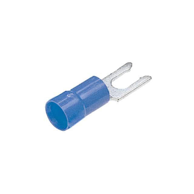 PV14-8LFB-3K CONN SPADE TERM 14-16AWG #8 BLU