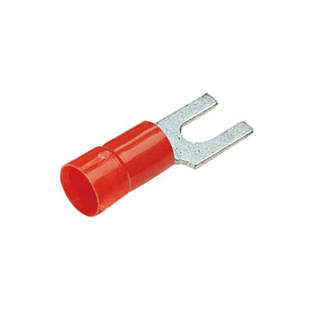 PV18-8FB-3K CONN SPADE TERM 18-22AWG #8 RED