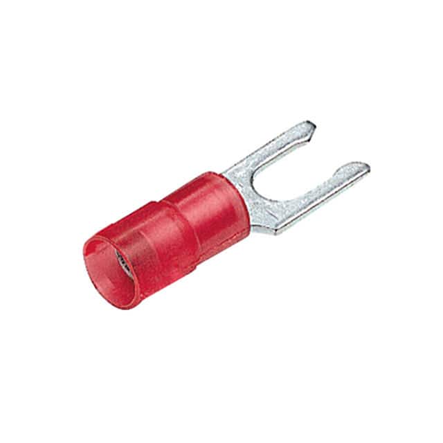 PN18-6LF-3K CONN SPADE TERM 18-22AWG #6 RED