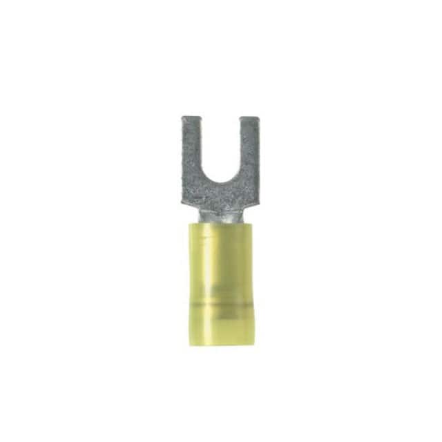 PNF10-8LF-2K CONN SPADE TERM 10-12AWG #8 YEL