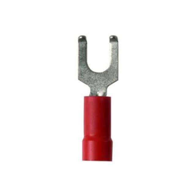 PV18-8FF-CY CONN SPADE TERM 18-22AWG #8 RED