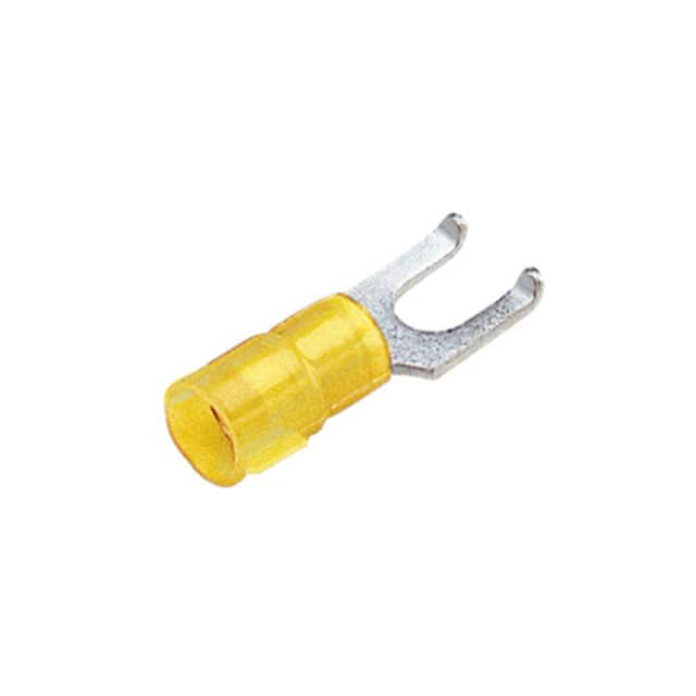 PN10-10FF-2K CONN SPADE TERM 10-12AWG #10 YEL