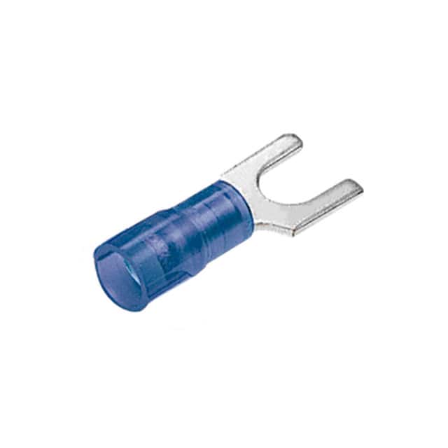 PNF14-8F-C CONN SPADE TERM 14-16AWG #8 BLU