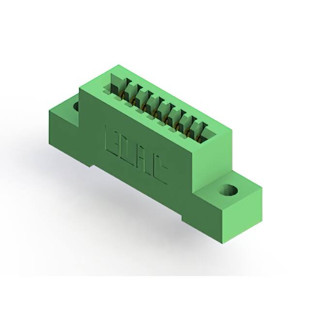 342-008-521-102 CONN EDGE SINGLE FML 8POS 0.100