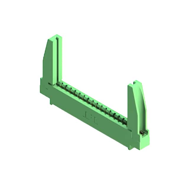 337-017-521-678 CONN EDGE SGL FMALE 17POS 0.156