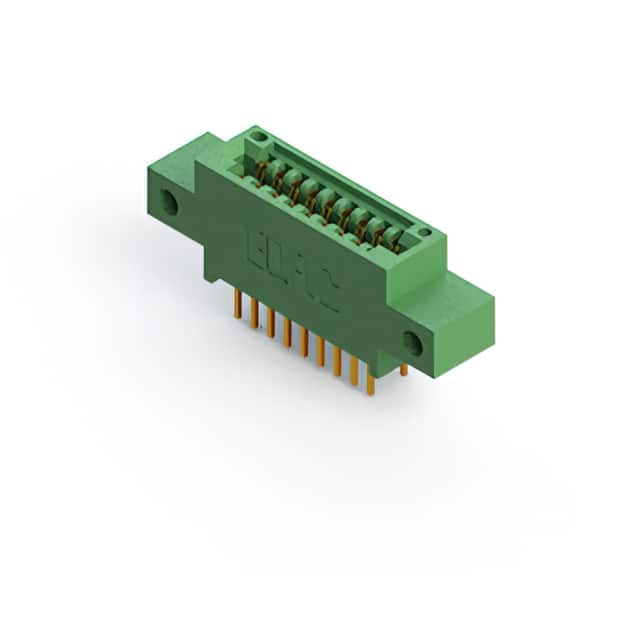 345-018-541-812 CONN EDGE DUAL FMALE 18POS 0.100