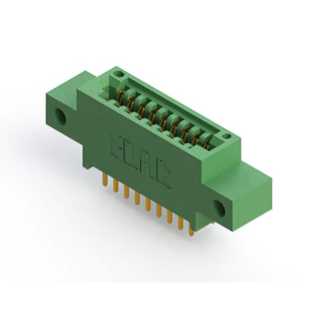 345-018-521-812 CONN EDGE DUAL FMALE 18POS 0.100
