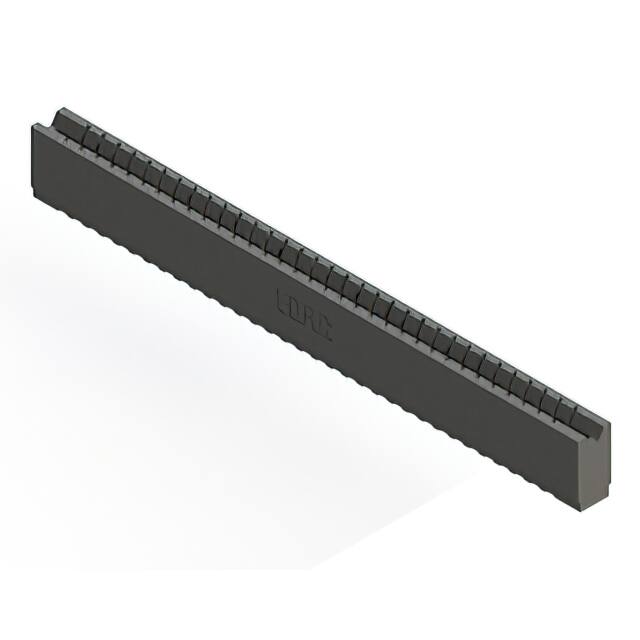 737-033-525-106 CONN EDGE SGL FMALE 33POS 0.156