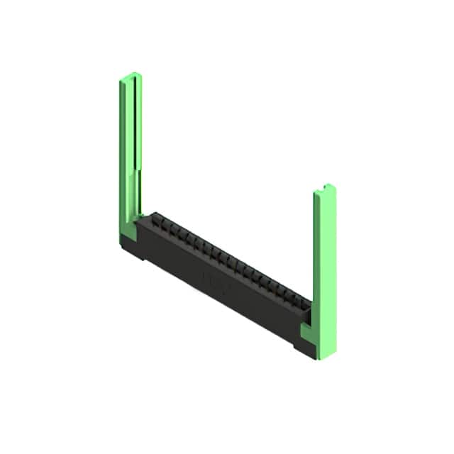 387-018-523-168 CONN EDGE SGL FMALE 18POS 0.156