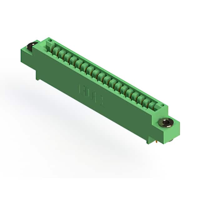 346-019-520-603 CONN EDGE SGL FMALE 19POS 0.125