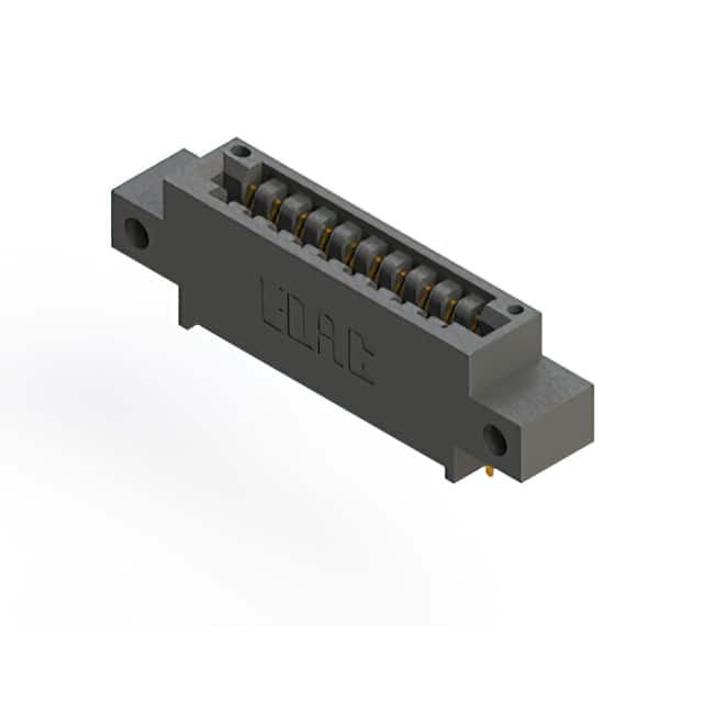 396-010-520-612 CONN EDGE SGL FMALE 10POS 0.125