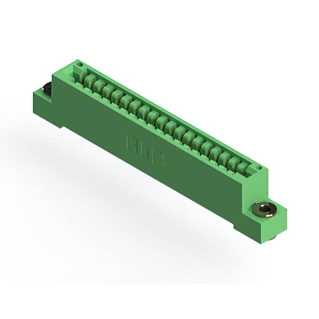 346-019-520-103 CONN EDGE SGL FMALE 19POS 0.125