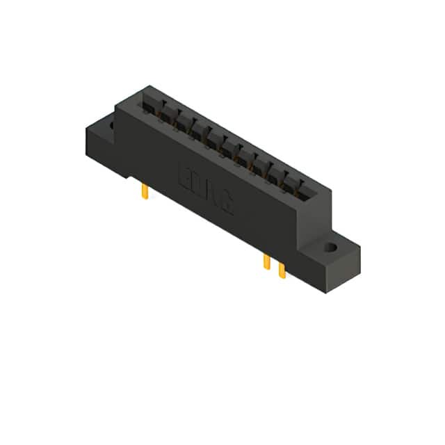 387-020-544-202 CONN EDGE DUAL FMALE 20POS 0.156