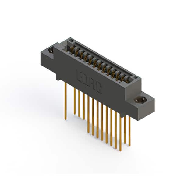 395-026-541-507 CONN EDGE DUAL FMALE 26POS 0.100