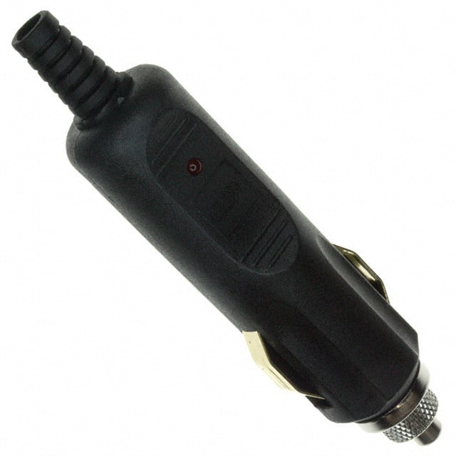 APP-001-20AMP AUTO PWR PLUG 12V 20A W/LED BLK