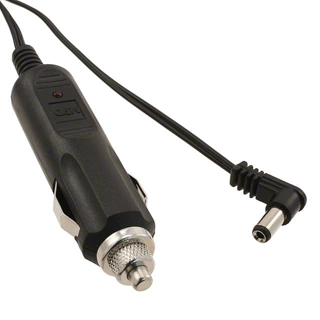 ZA5077 AUTO CBL ASSY W/PLG 12V 3A W/LED
