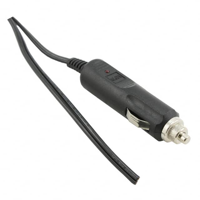 ZA5073-B AUTO CBL ASSY W/PLG 12V 5A W/LED