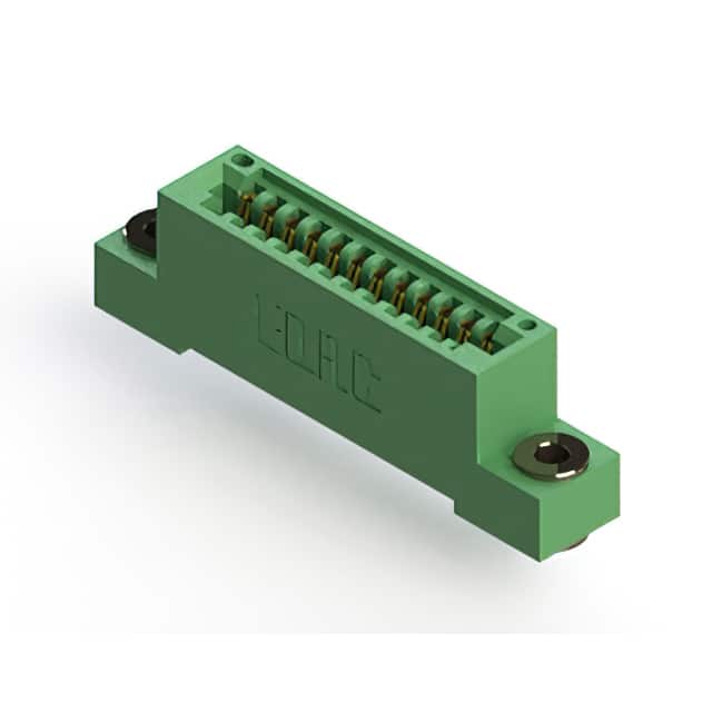 345-012-520-103 CONN EDGE SINGLE FML 12POS 0.100