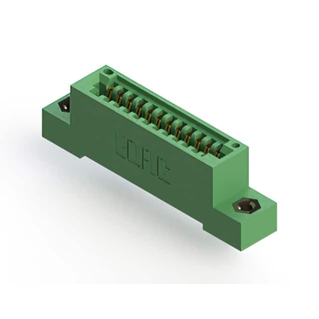 345-012-520-108 CONN EDGE SINGLE FML 12POS 0.100
