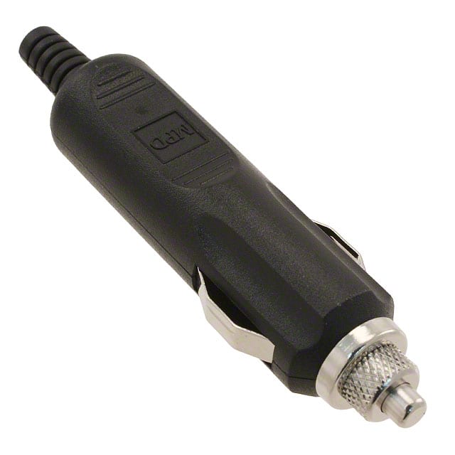 APP-003 AUTO POWER PLUG 12V 3A BLACK